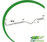 Auspuffanlage für FIAT STILO 1.6 16V 103PS Fließheck Schalldämpfer