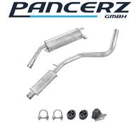 Auspuffanlage für Fiat Stilo 1.9 D JTD Mjt Schrägheck 2001-2007