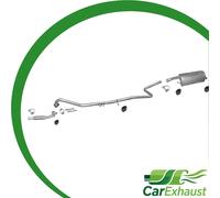 Auspuffanlage für FORD FIESTA MK5 1.4 TDCi +Rohr Auspuffanlage