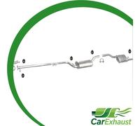 Auspuffanlage für FORD FOCUS MK1 1.8 16V Kombi Schalldämpfer