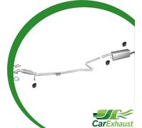 Auspuffanlage für FORD FUSION 1.25 1.4 16V Schalldämpfer