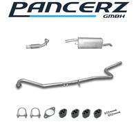 Auspuffanlage für Ford Fusion 1.4 TDCI ab 2002