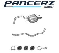 Auspuffanlage für Lancia Lybra 1.6 1.8 16V 2.0 20V 1.9 2.4 JTD ab 1999