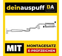 Auspuffanlage für Mazda Premacy CP 1.8 2.0 Auspuff C949