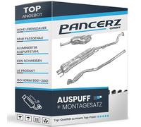 Auspuffanlage für Opel Astra G 1.6 16V Kombi 10.2000-09.2003