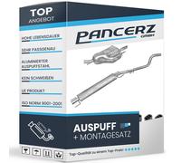 Auspuffanlage für Opel Astra G 1.6 CC Schrägheck 09.2003-09.2004