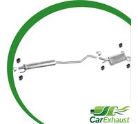 Auspuffanlage für OPEL CORSA C 1.0 12V Fließheck 2000-2006 Schalldämpfer