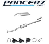 Auspuffanlage für Peugeot 1007 1.6