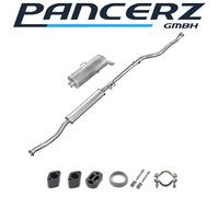 Auspuffanlage für Peugeot 106 1.4 1.5 D 1991-1996