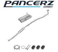 Auspuffanlage für Peugeot 206 1.1 1.4 1.6 Kombi SW