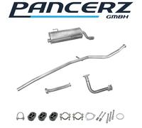 Auspuffanlage für Peugeot 206 1.1 60PS Schrägheck 1998-2001