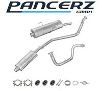 Auspuffanlage für Peugeot 306 1.4 Stufenheck Kombi 04.1999-2001