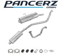 Auspuffanlage für Peugeot 306 1.4 Stufenheck Kombi 1997-03.1999