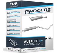Auspuffanlage für Peugeot 307 CC 2.0 136PS Cabriolet 2003-2005