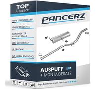 Auspuffanlage für Peugeot 307 SW 2.0 HDI 110PS Kombi 2002-2005