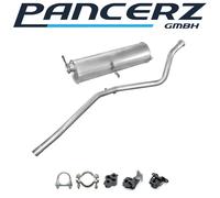 Auspuffanlage für Peugeot 307 SW 2.0 HDI 90PS Kombi 2002-2005