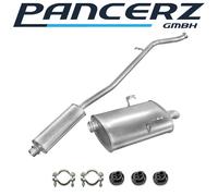Auspuffanlage für Peugeot 406 2.0 HDI 110PS Stufenheck 1998-2000