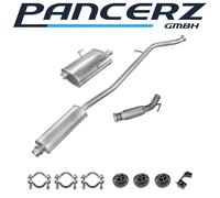 Auspuffanlage für Peugeot 406 2.0 HDI 110PS Stufenheck 1998-2000