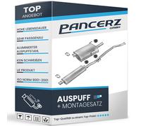 Auspuffanlage für Peugeot 406 2.0 Kombi 1995-1999