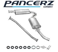 Auspuffanlage für Peugeot Boxer 1.9 TD 2.5 D TD 2.5 TDI für ohne KAT