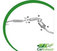 Auspuffanlage für PEUGEOT BOXER I 1.9 D Schalldämpfer