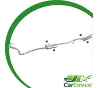 Auspuffanlage für PEUGEOT EXPERT 1.9 D SWB für ohne Kat. Schalldämpfer