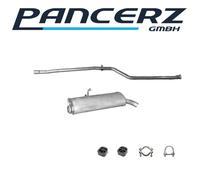 Auspuffanlage für Peugeot Partner I 1.9 D 2002-2008
