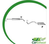 Auspuffanlage für RENAULT GRAND SCENIC II 2.0 16V Schalldämpfer