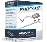 Auspuffanlage für Renault Megane II & Scenic II 1.5 DCI 100/105PS