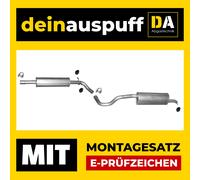 Auspuffanlage für Seat Toledo Skoda Rapid Spaceback 1.2 TSI Auspuff K410