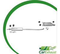 Auspuffanlage für SUZUKI LIANA 1.3 1.6 16V 2WD Kombi Schalldämpfer