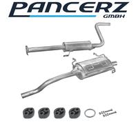 Auspuffanlage für Suzuki Swift II 1.0 1.3 2WD Schrägheck 3-Türen