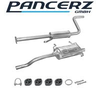 Auspuffanlage für Suzuki Swift II 1.0 1.3 2WD Schrägheck 5-Türen