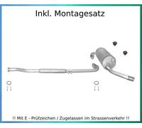 Auspuffanlage für Toyota RAV 4 I 2.0 16V 4x4 5-Tür + Cabrio Auspuff Montagesatz