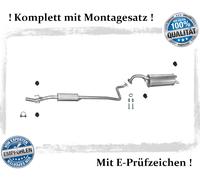 Auspuffanlage für Toyota Yaris 1.0 48/50KW Bj.99-05 Auspuff Montagesatz