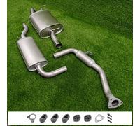 Auspuffanlage für VOLVO S40 I & V40 1.6 1.8 2.0 2001-2004 Schalldämpfer