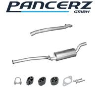 Auspuffanlage für Volvo S40 II & V50 2.0 D TD für mit DPF