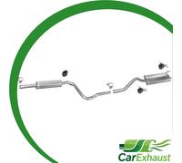 Auspuffanlage für VW CADDY II 1.4 1.6 75PS Schalldämpfer