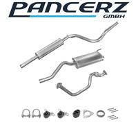 Auspuffanlage für VW Caddy II 1.4 60PS 1995-1997