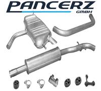 Auspuffanlage für VW Golf 5 V 1.6 102PS Schrägheck