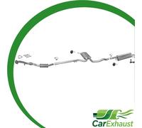 Auspuffanlage für VW PASSAT 1.6 101PS Limousine/Break +Vorschalldämpfer