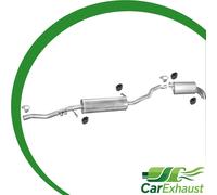 Auspuffanlage für VW SHARAN I 1.9 TDI 130/150PS 2.0 TDI Schalldämpfer