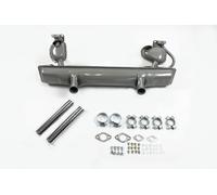 Auspuffanlage komplett Auspuff Anbausatz Endrohre VW Käfer 1300 1500 1600 1302