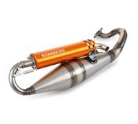 Auspuff Stage6 Pro Replica MK2 Orange Minarelli liegend / China 2-Takt