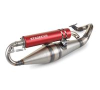 Auspuff Stage6 Pro Replica MK2 Rot Minarelli liegend / China 2-Takt