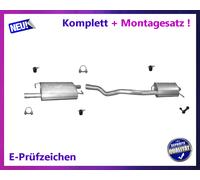 Auspuffanlage VW Transporter T5 Multivan V 2.0 TDI 84KW Kurz Auspuff Montagesatz