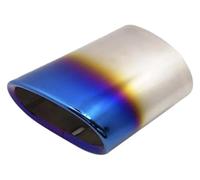 Auspuffblende Auto Für BMW 3er 318 E90 E91 320d 318d 318i E92 E93 X3 F25 20i 28i E83 2.0i Auspuffendrohr Silberfarben(Blau)