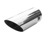 Auspuffblende Endrohr Auspuff Universal Schalldampfer Endrohrblenden Blende Sport Edelstahl Rund bis 52mm Chrom AutoHobby