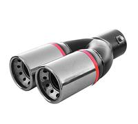 Auspuffblende Endrohr Auspuff Universell Schalldampfer Sport Rund Sportauspuff Endrohrblenden Blende Edelstahl AutoHobby