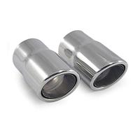 Auspuffblende Endrohr Auspuff Universell Schalldampfer Sport Rund Sportauspuff Endrohrblenden Blende Edelstahl AutoHobby